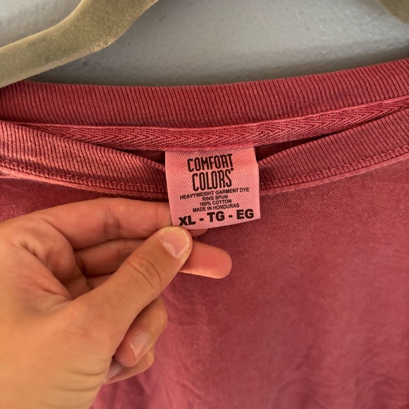 Red Comfort Colors Blank Shirt - Picture 2 of 4